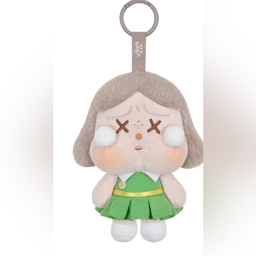 Pop Mart CRYBABY Sunset Concert Series Plush Pendant
Dim Green